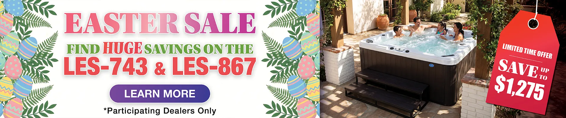 Calspas hot tub being used in a family setting - Whittier