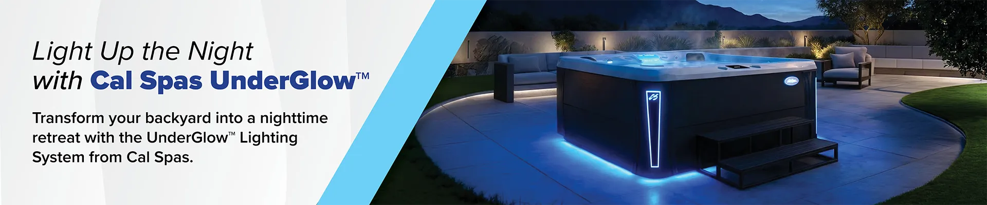 Calspas hot tub being used in a family setting - Whittier